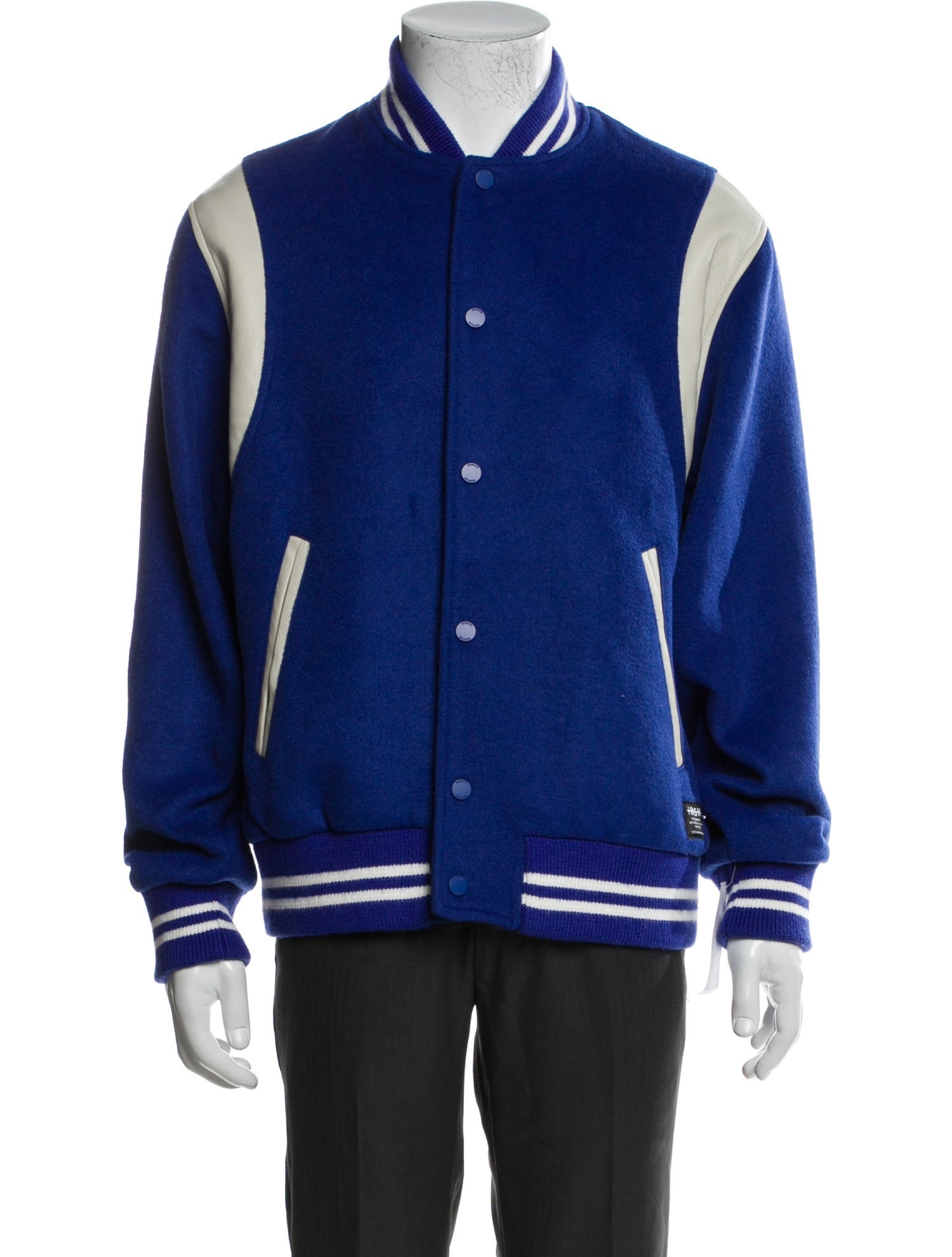 Hudson Striped Varsity Jacket