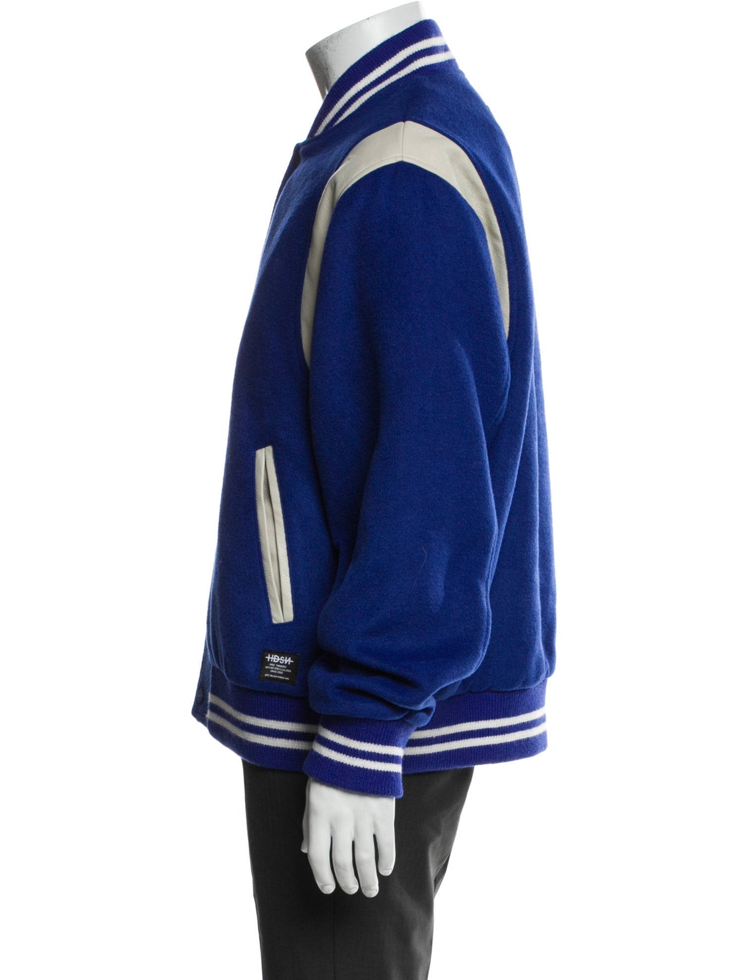 Hudson Striped Varsity Jacket