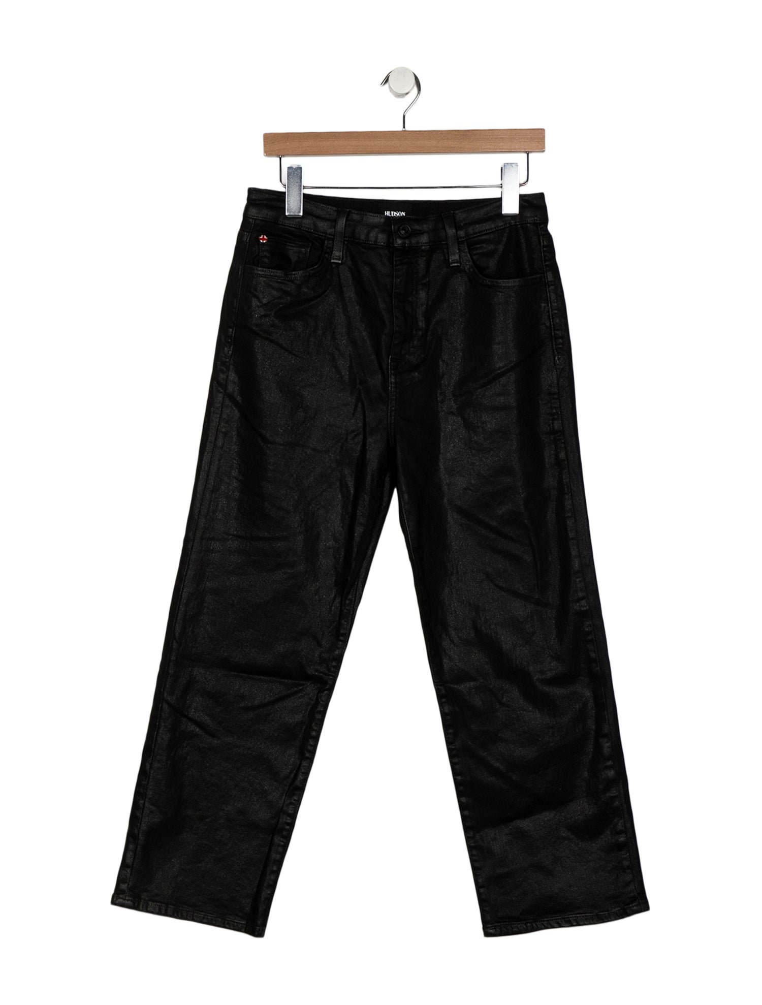 Hudson High-Rise Straight Leg Jeans