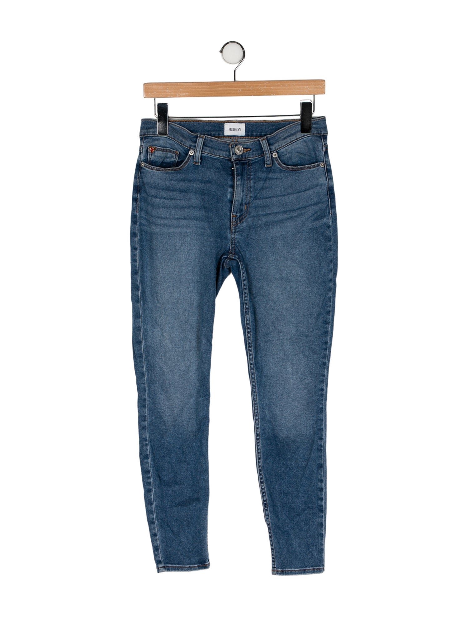 Hudson High-Rise Skinny Leg Jeans
