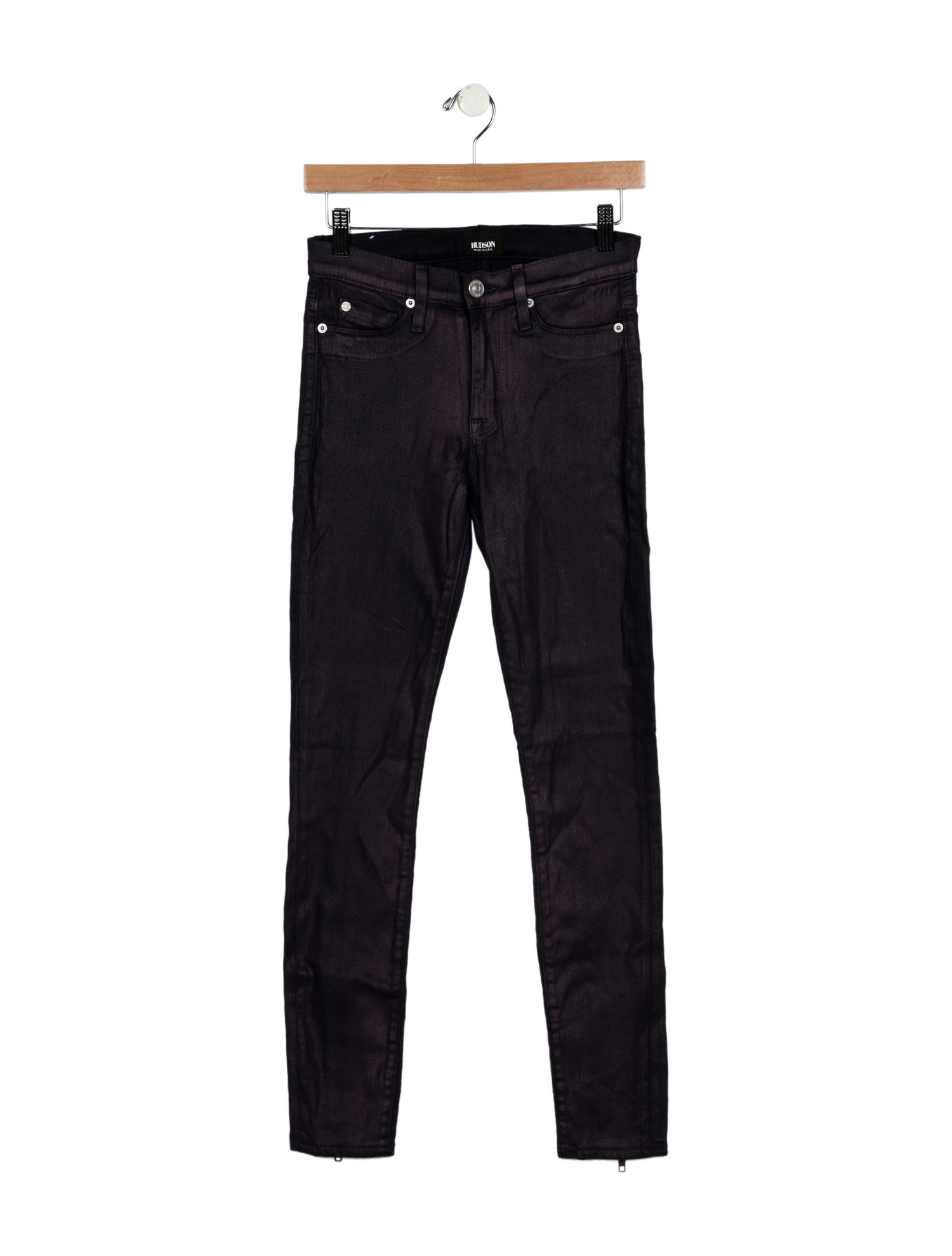 Hudson Mid-Rise Skinny Leg Jeans