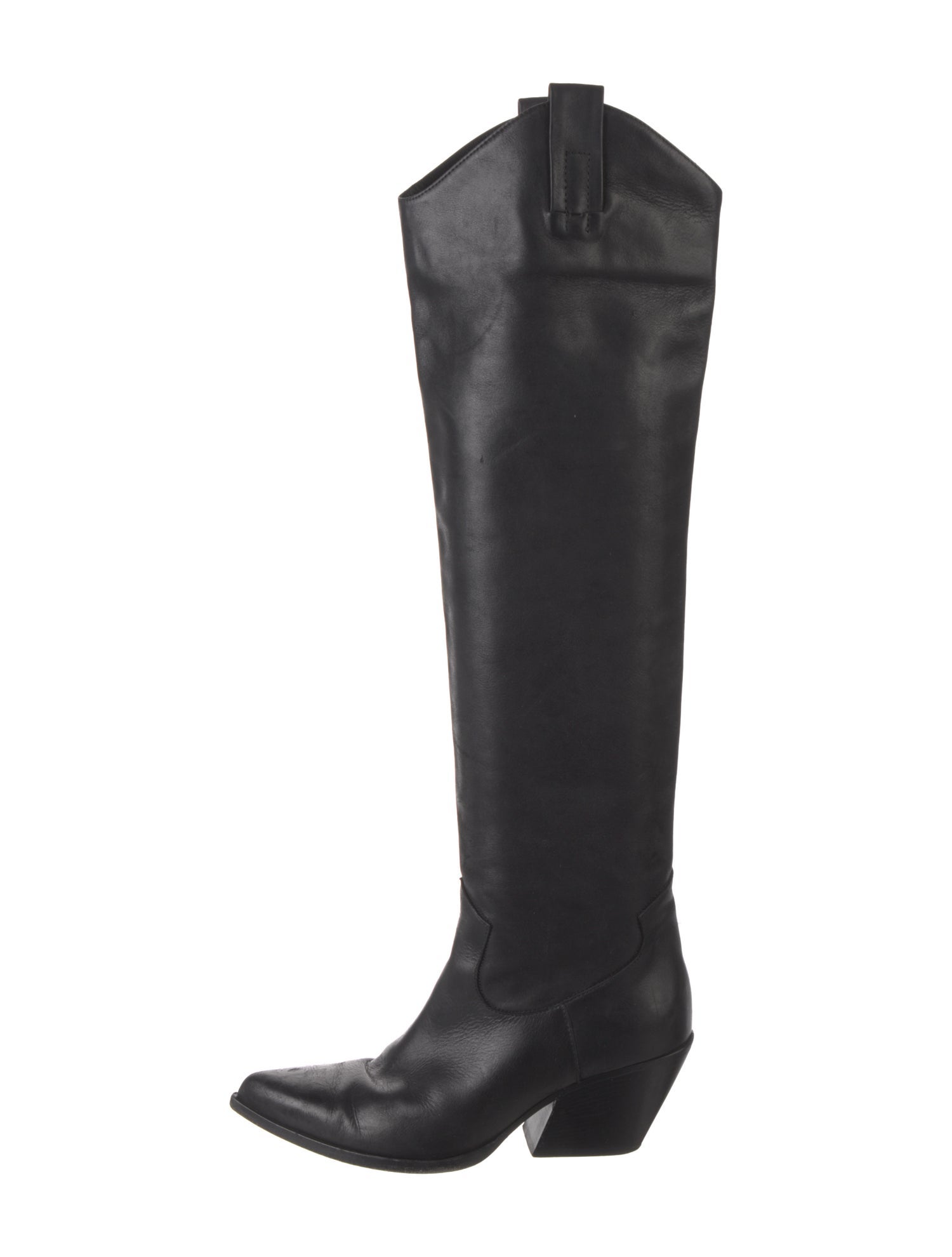 Elena Iachi Leather Riding Boots