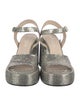 Elena Iachi Glitter Glitter Accents Sandals