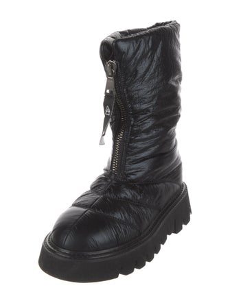 Elena Iachi Nylon Combat Boots