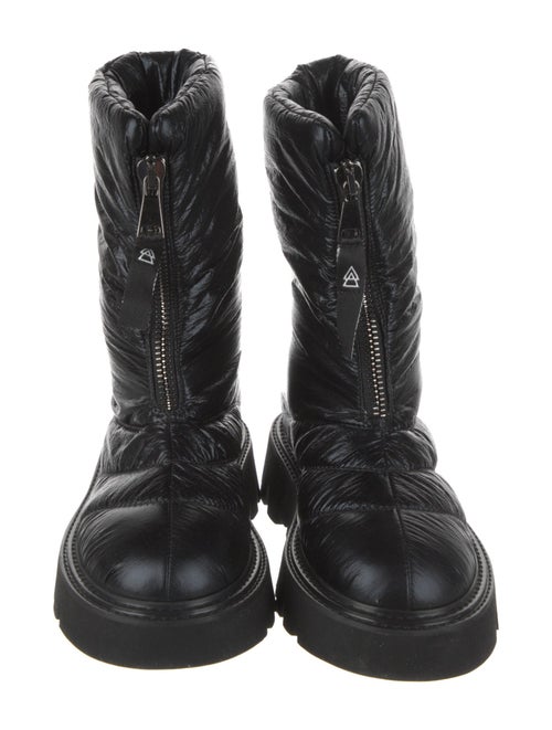 Elena Iachi Nylon Combat Boots
