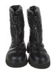 Elena Iachi Nylon Combat Boots