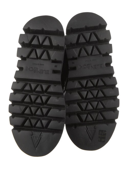 Elena Iachi Nylon Combat Boots