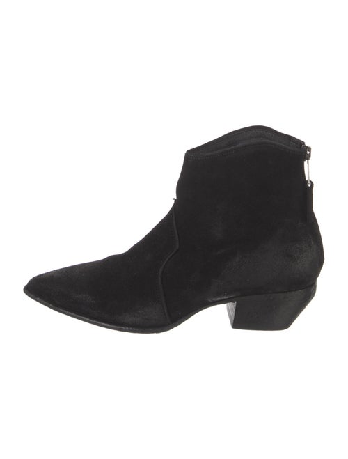 Elena Iachi Suede Western Boots