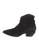 Elena Iachi Suede Western Boots