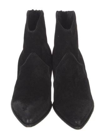 Elena Iachi Suede Western Boots