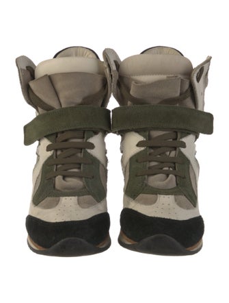 Elena Iachi Suede Lace-Up Boots