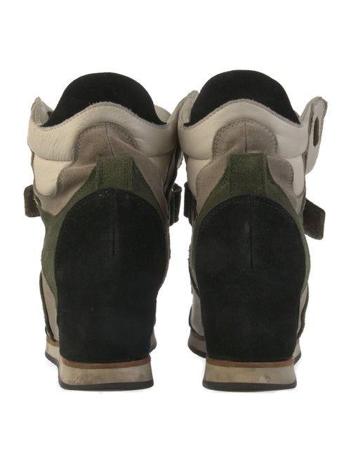 Elena Iachi Suede Lace-Up Boots