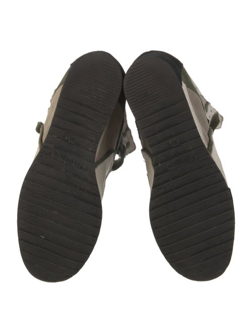 Elena Iachi Suede Lace-Up Boots