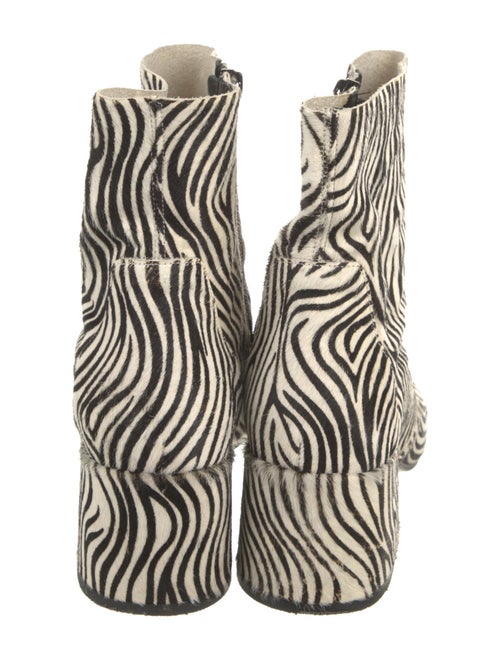 Elena Iachi Ponyhair Printed Sock Boots