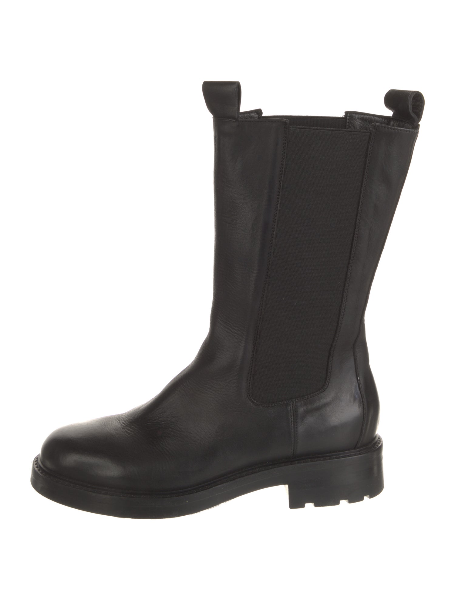 Elena Iachi Leather Chelsea Boots