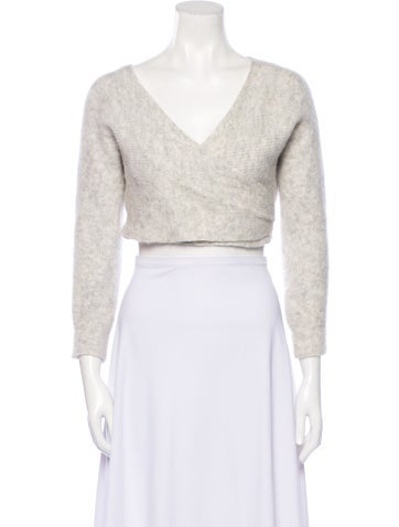 Line Knitwear Plunge Neckline Sweater M