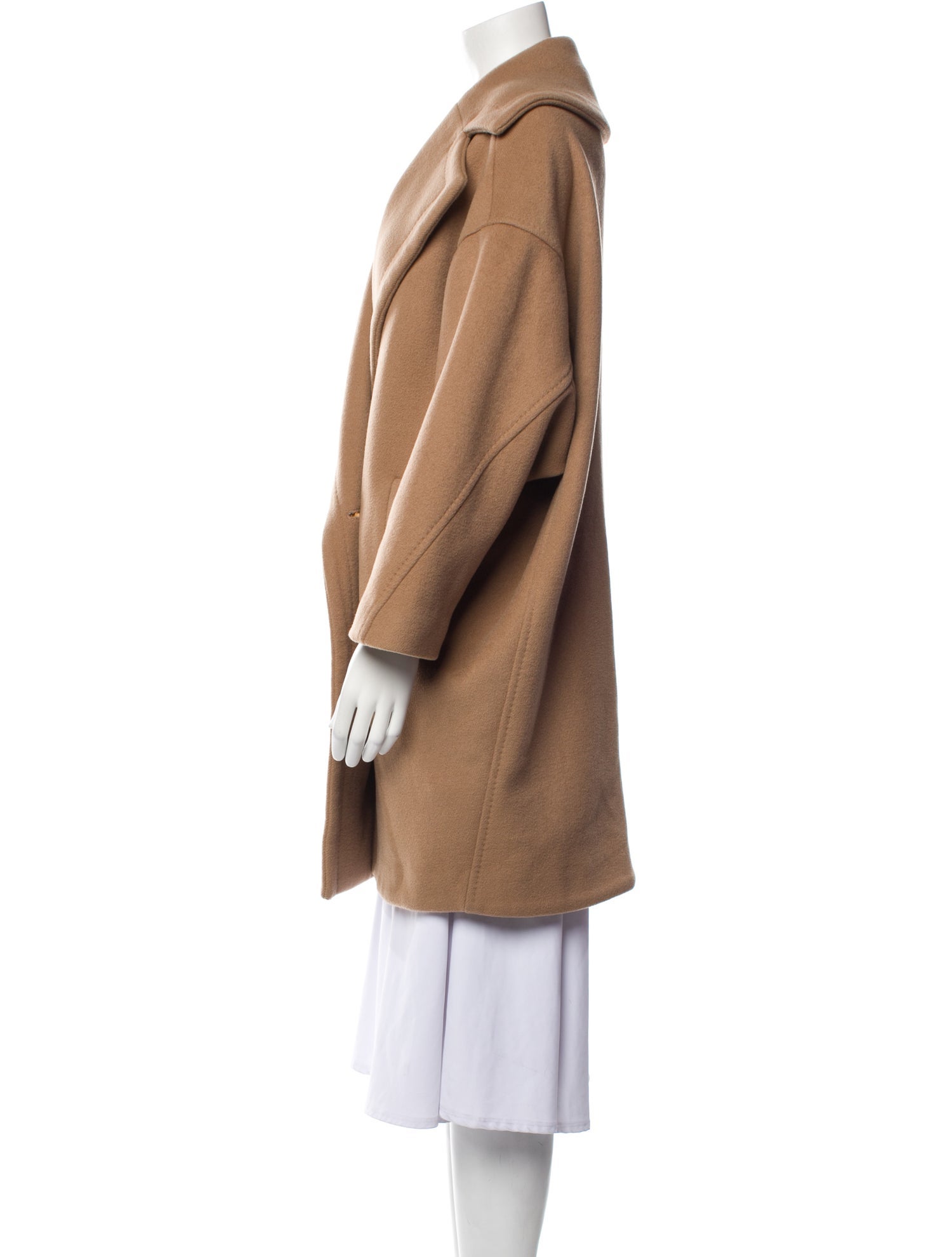 Line Wool Coat