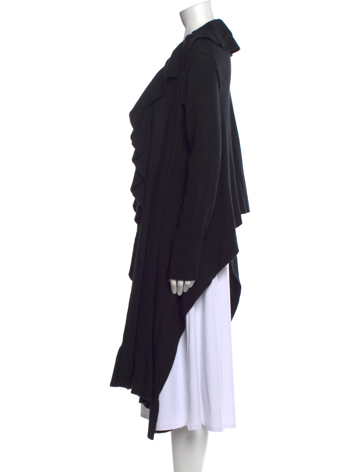 Line Cowl Neck Sweater