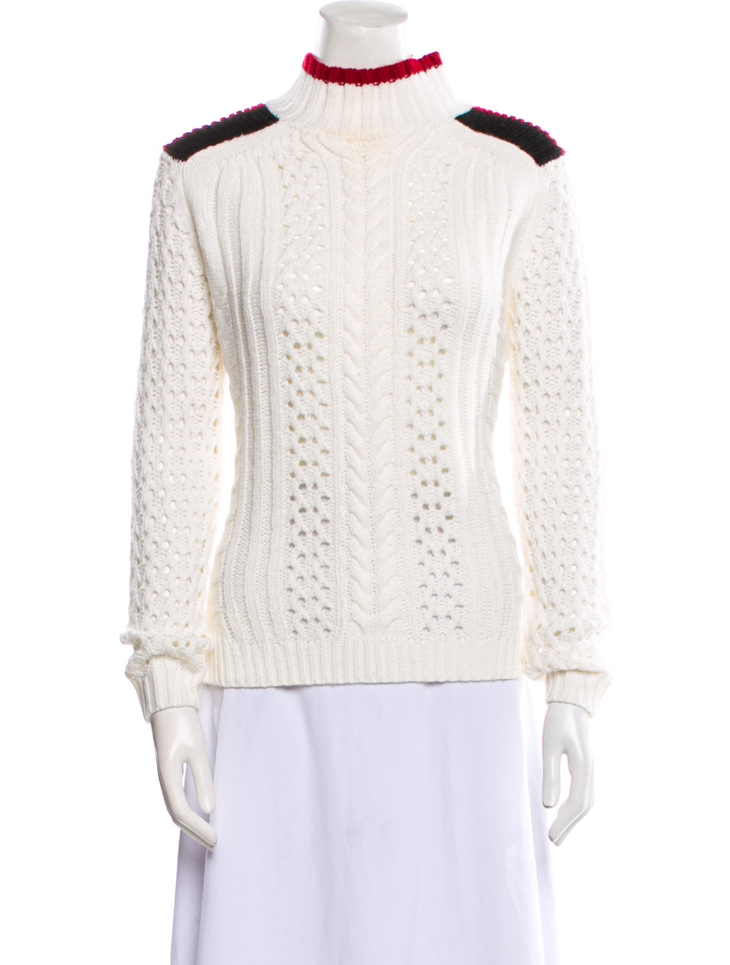 Line Turtleneck Sweater