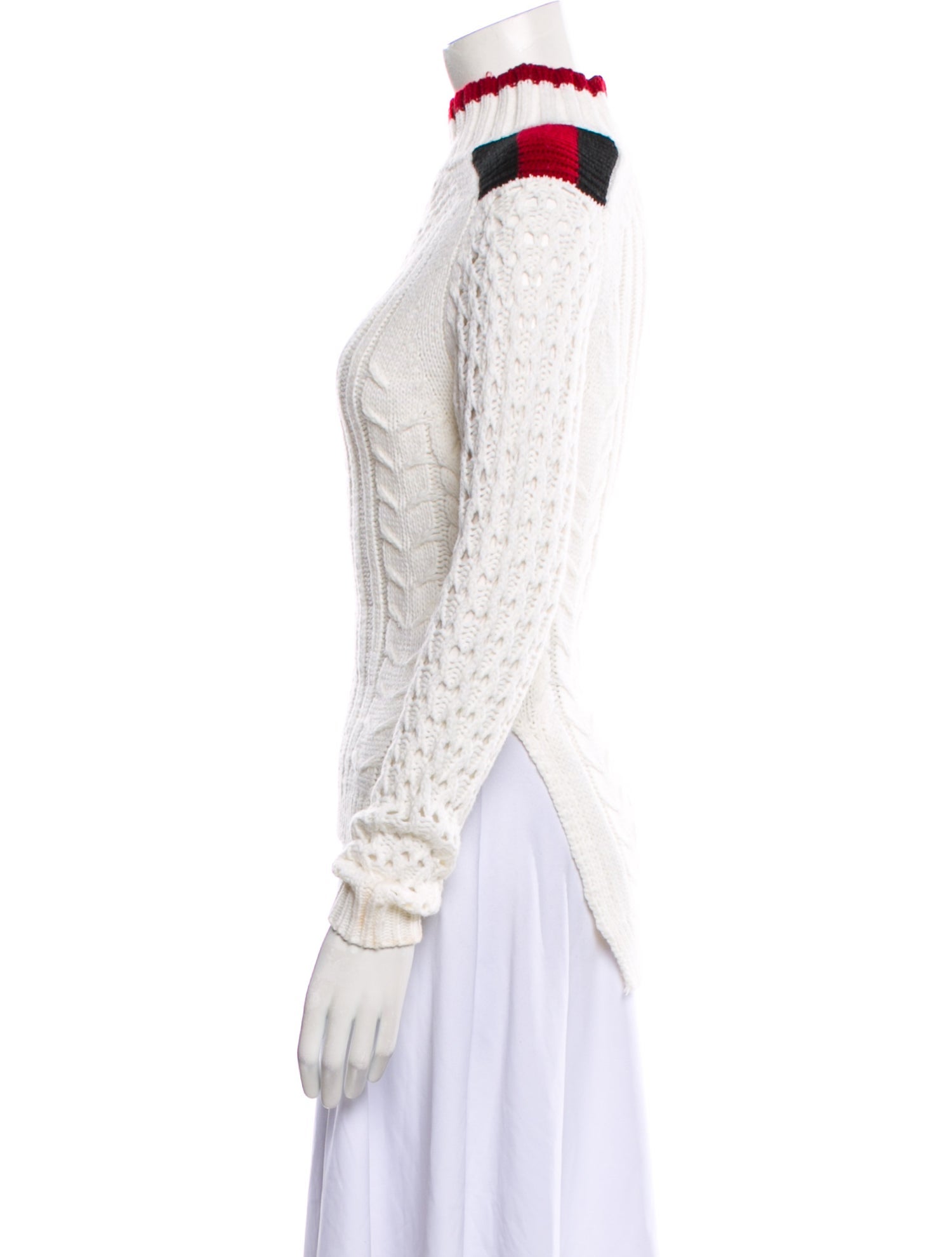 Line Turtleneck Sweater