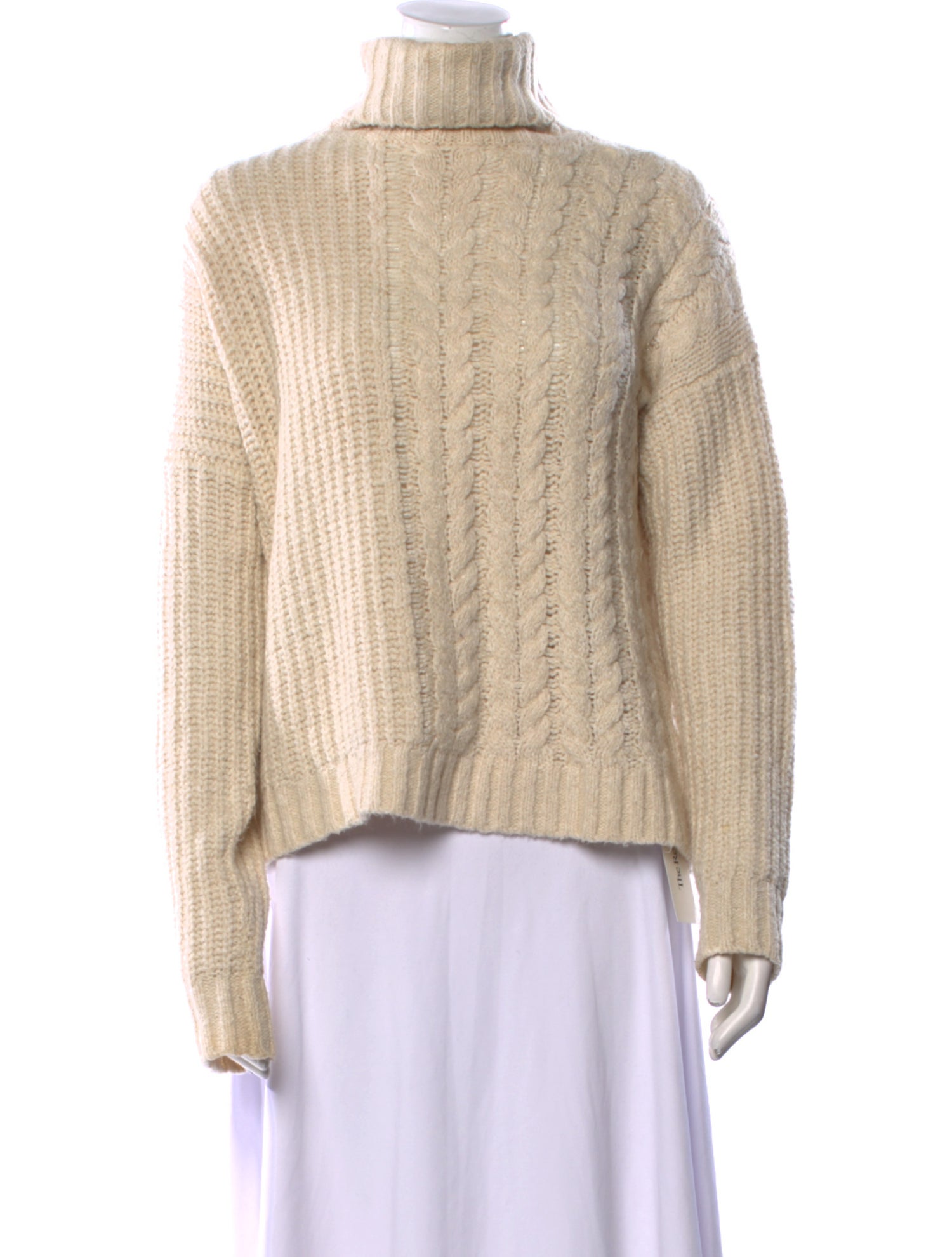 Line Turtleneck Sweater