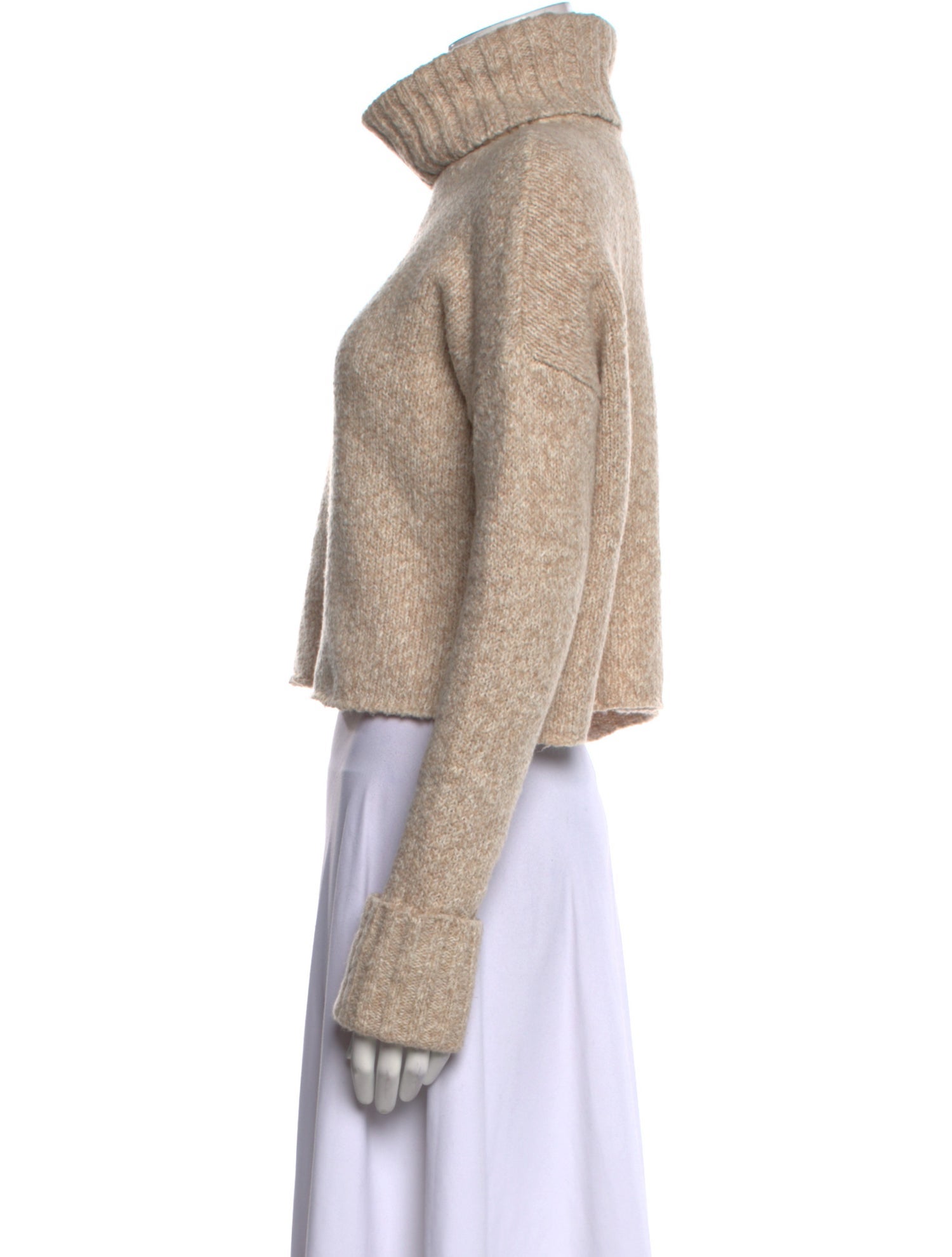 Line Turtleneck Sweater