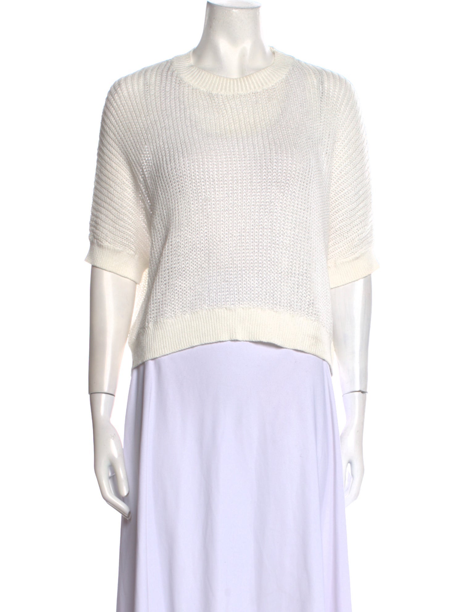 Line Linen Crew Neck Sweater