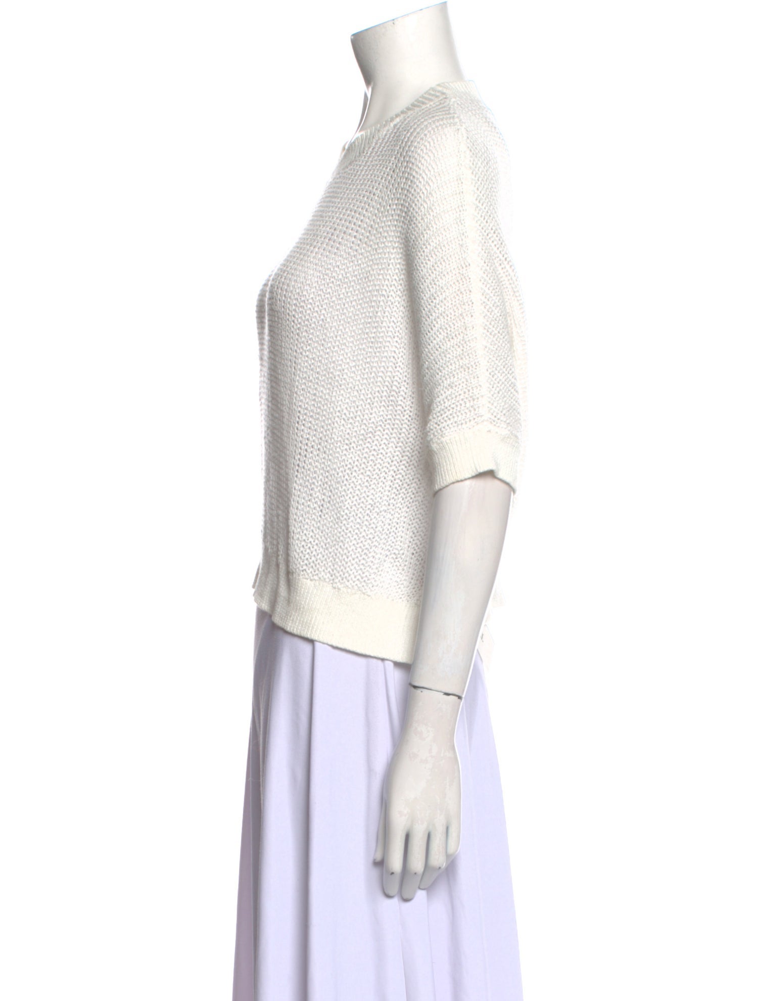 Line Linen Crew Neck Sweater