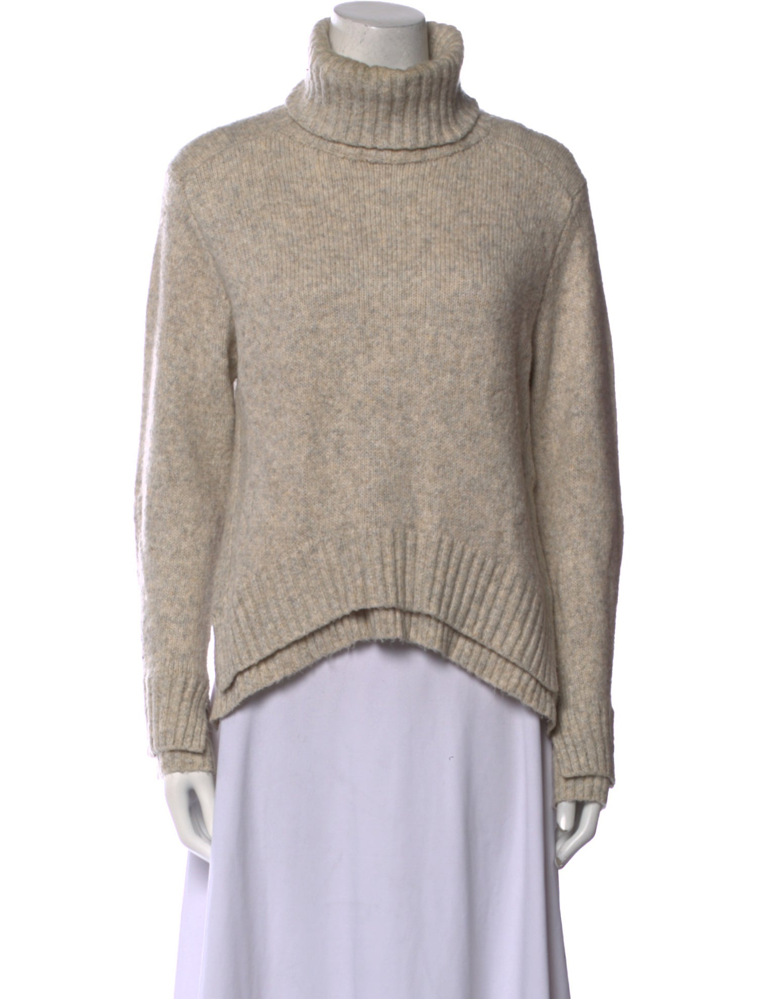 Line Turtleneck Sweater