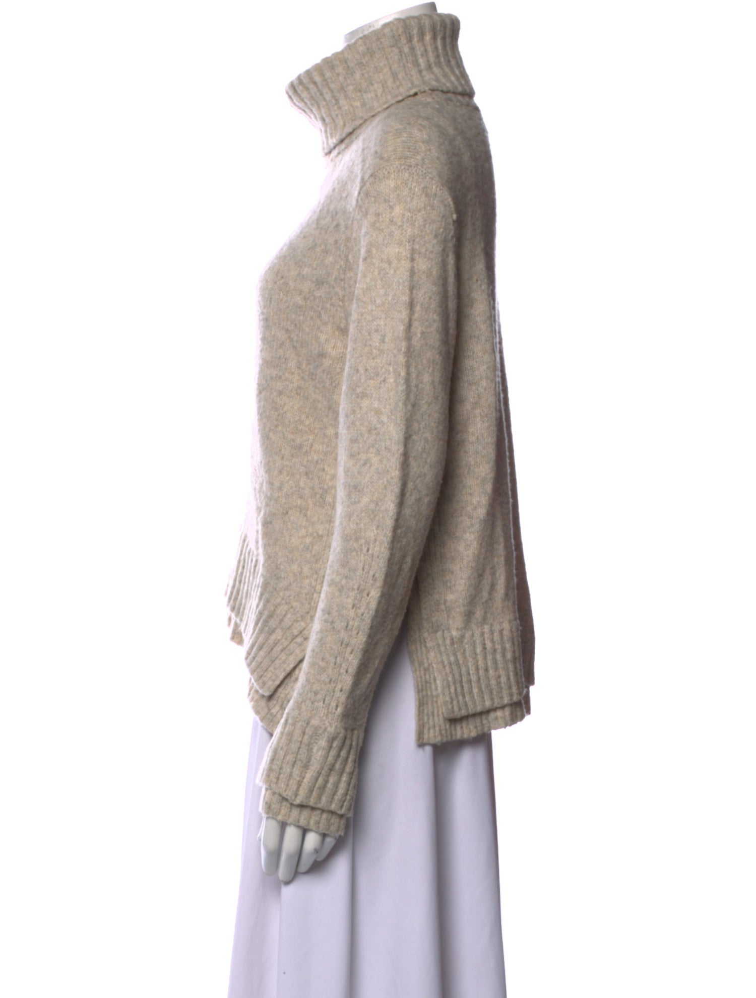 Line Turtleneck Sweater