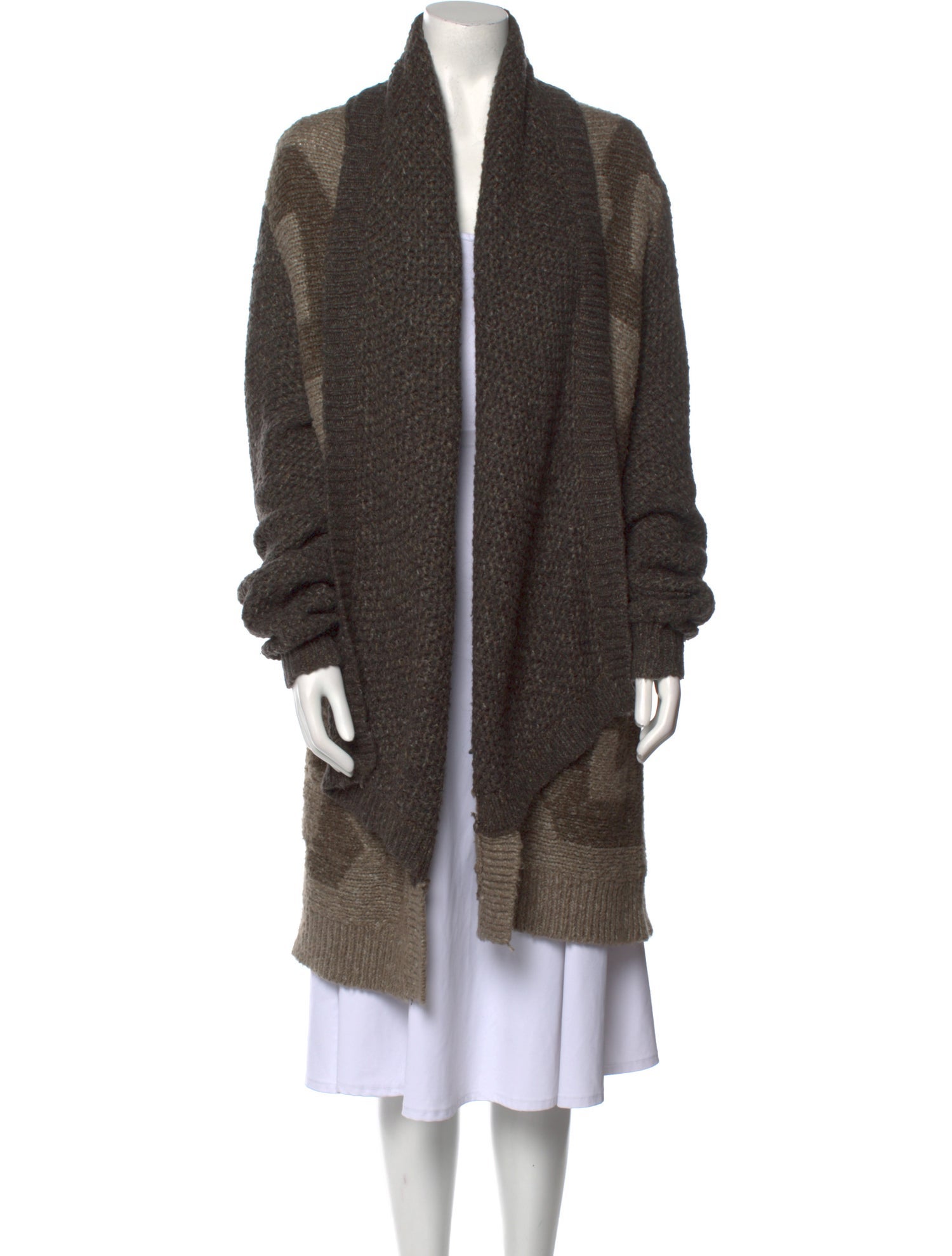 Line Open Front Sweater