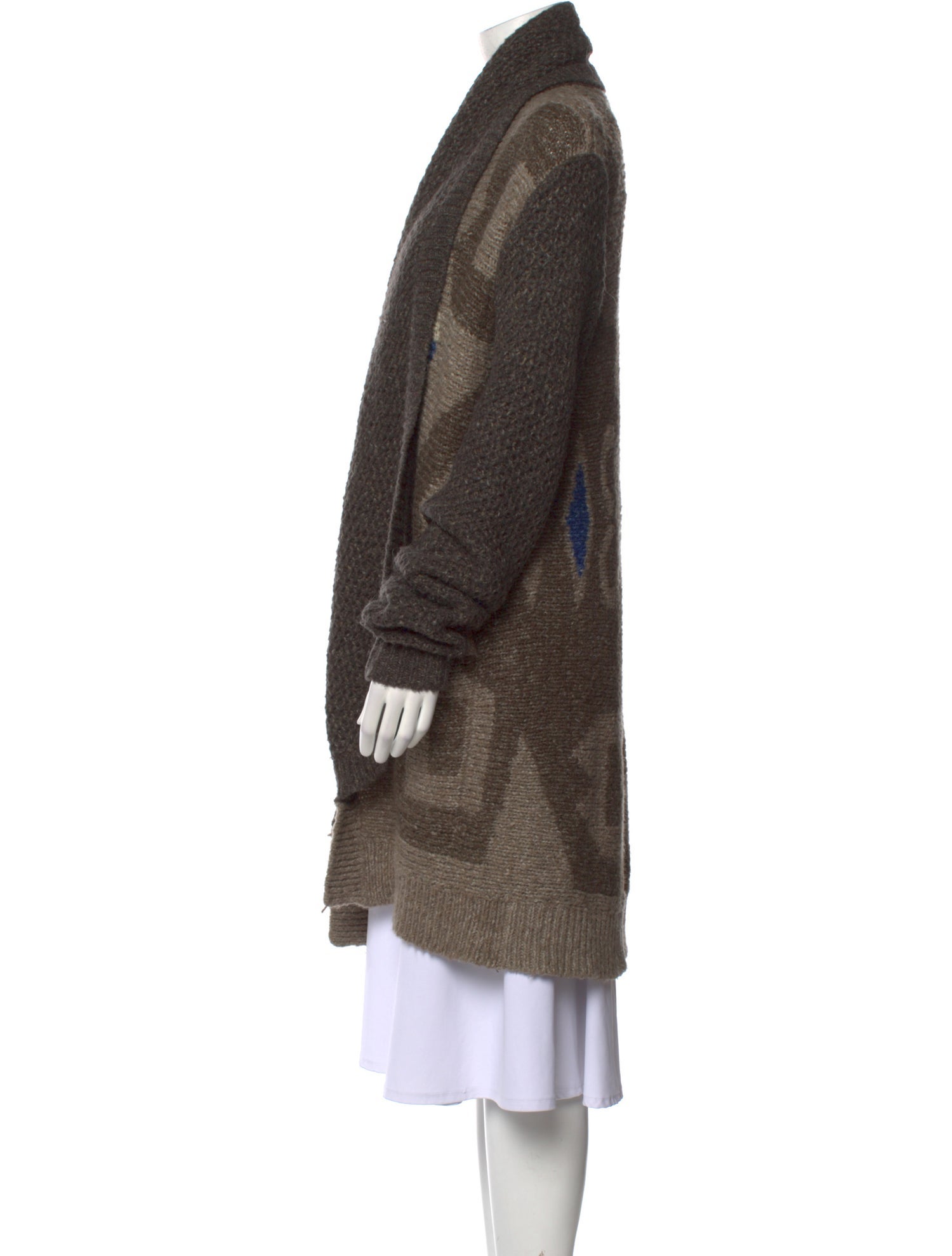 Line Open Front Sweater