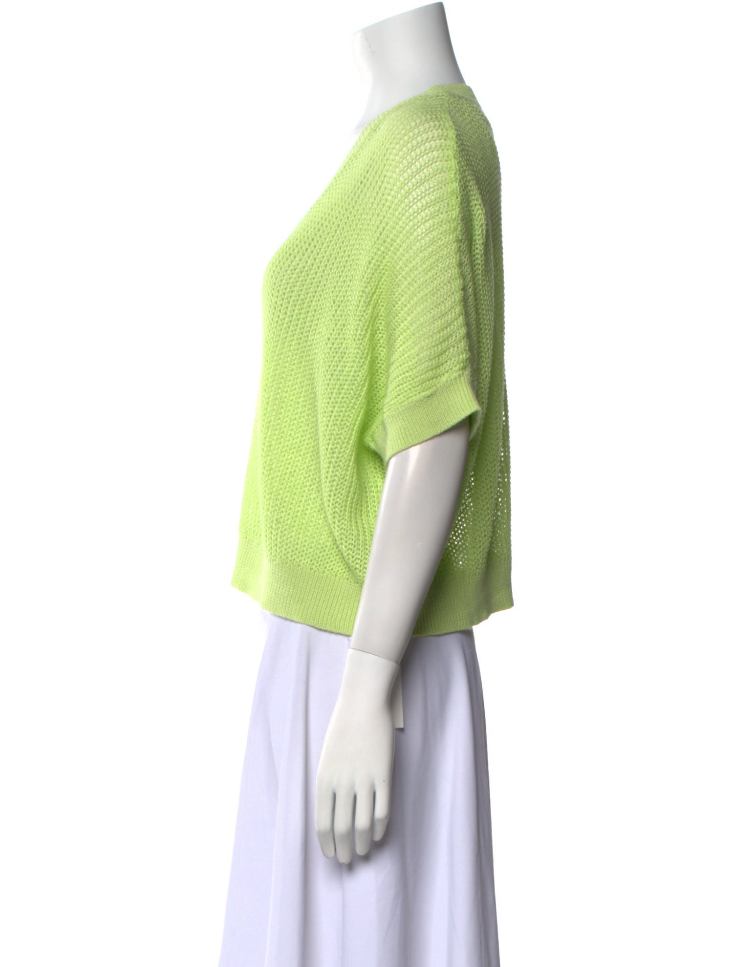 Line Linen V-Neck Sweater