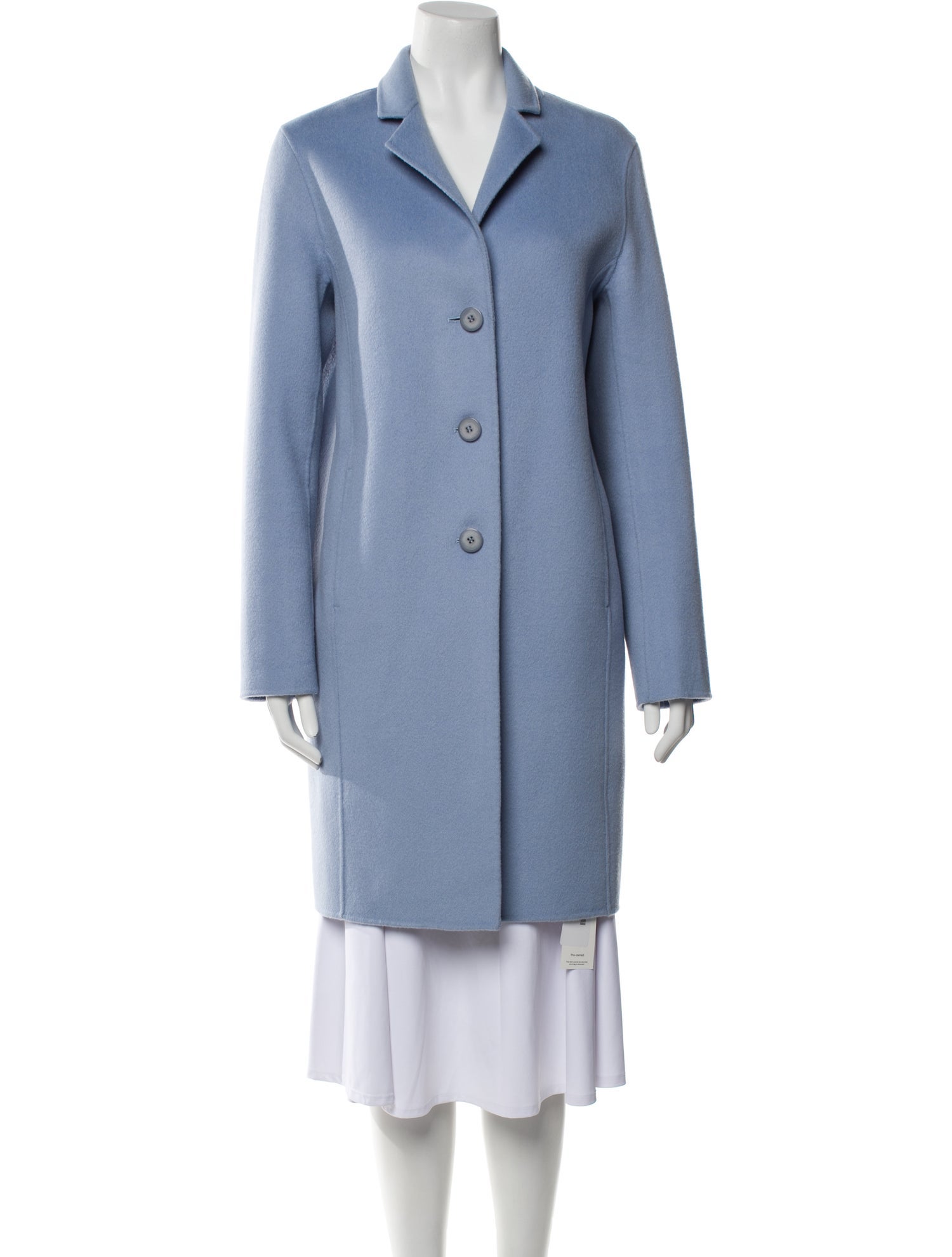 Line Wool Coat