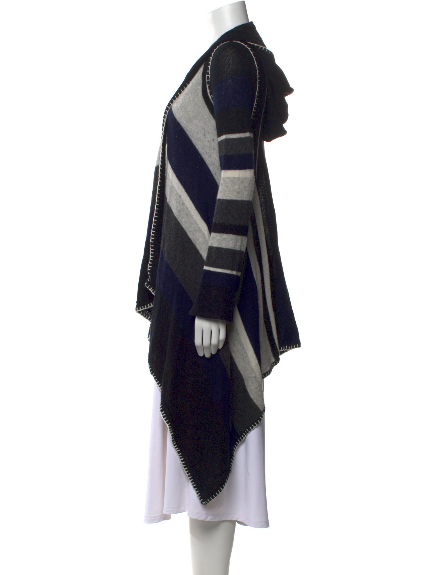 Line Cashmere Striped Sweater