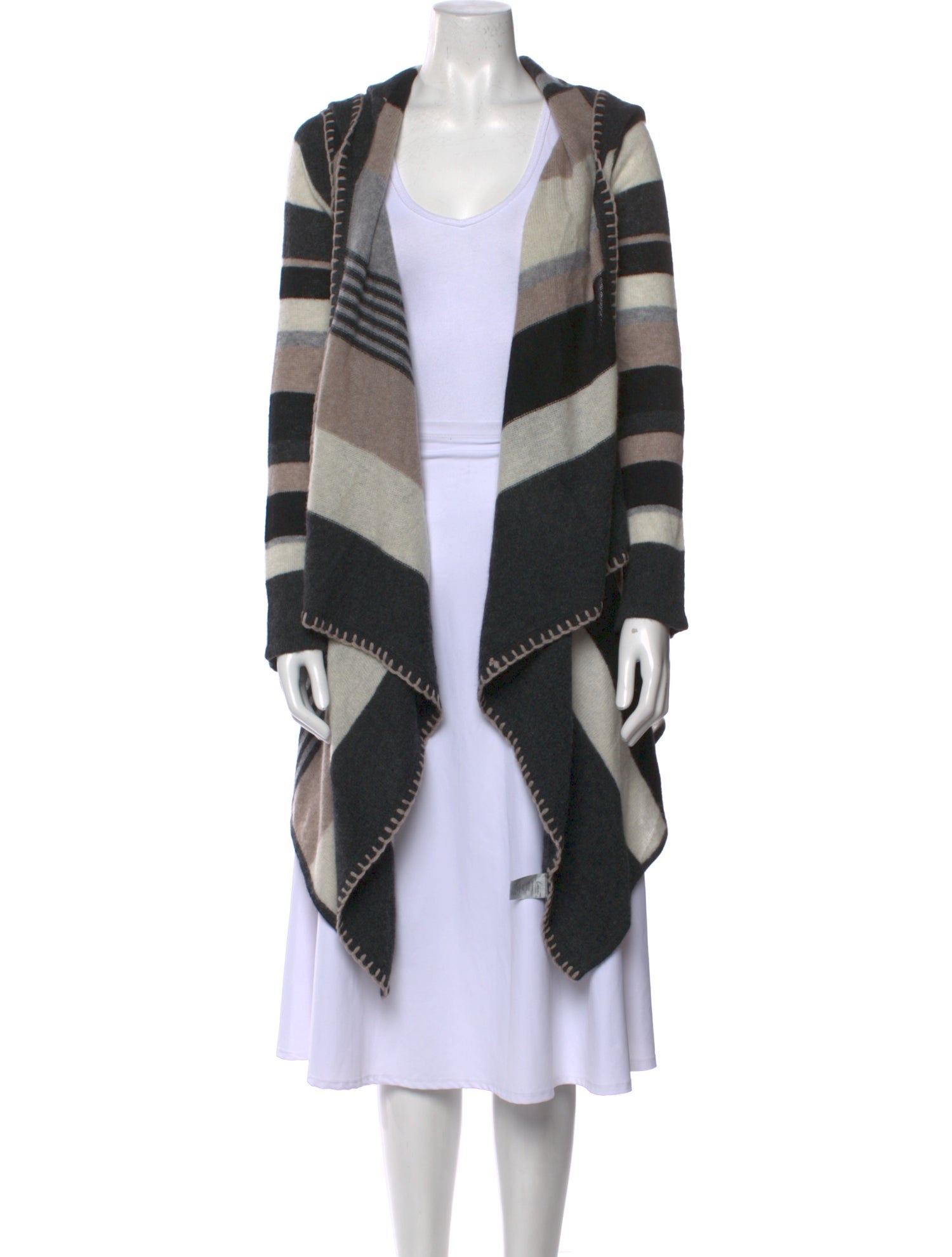 Line Cashmere Striped Sweater