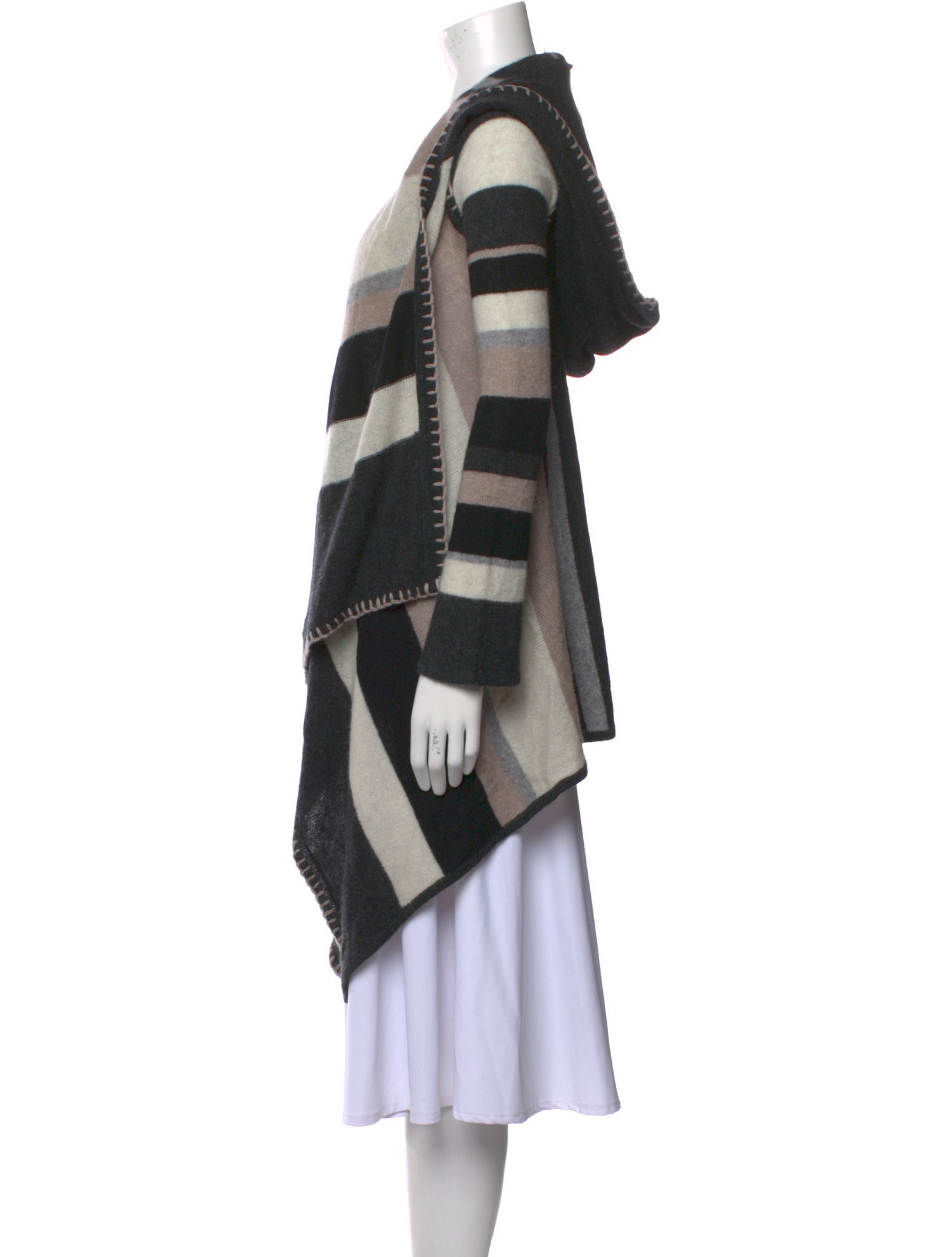 Line Cashmere Striped Sweater