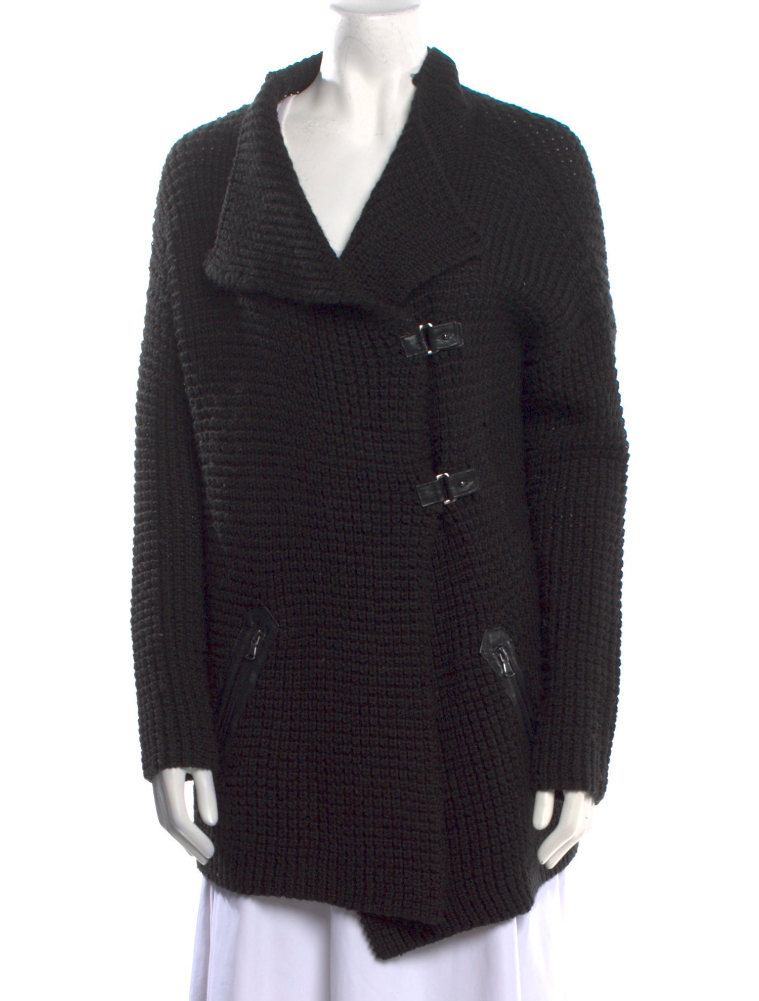 Line Open Front Sweater