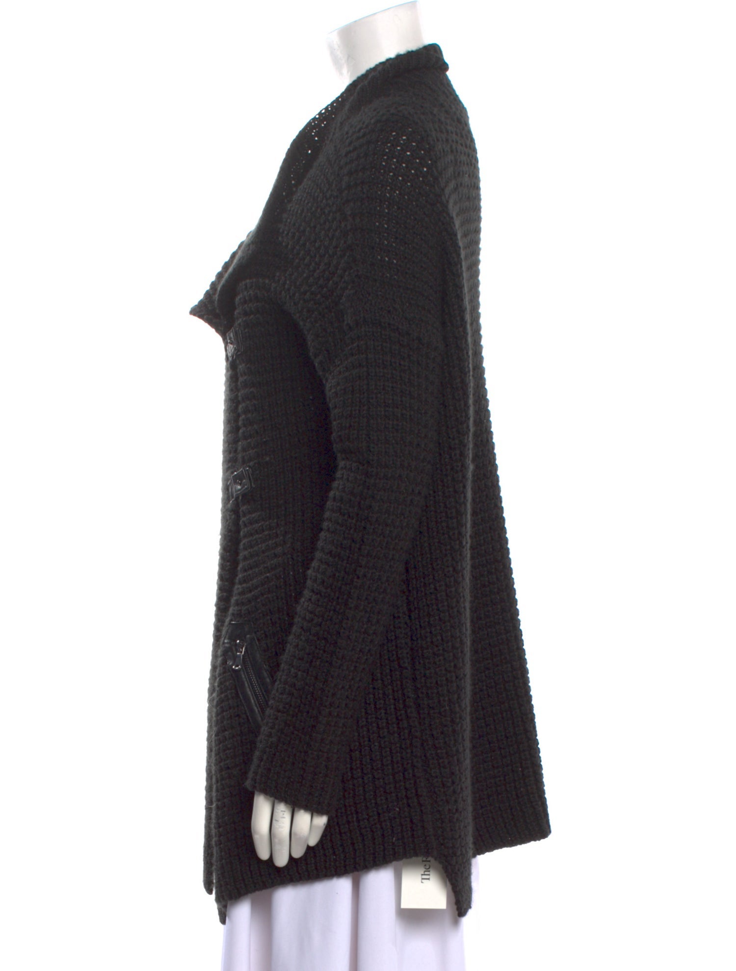 Line Open Front Sweater