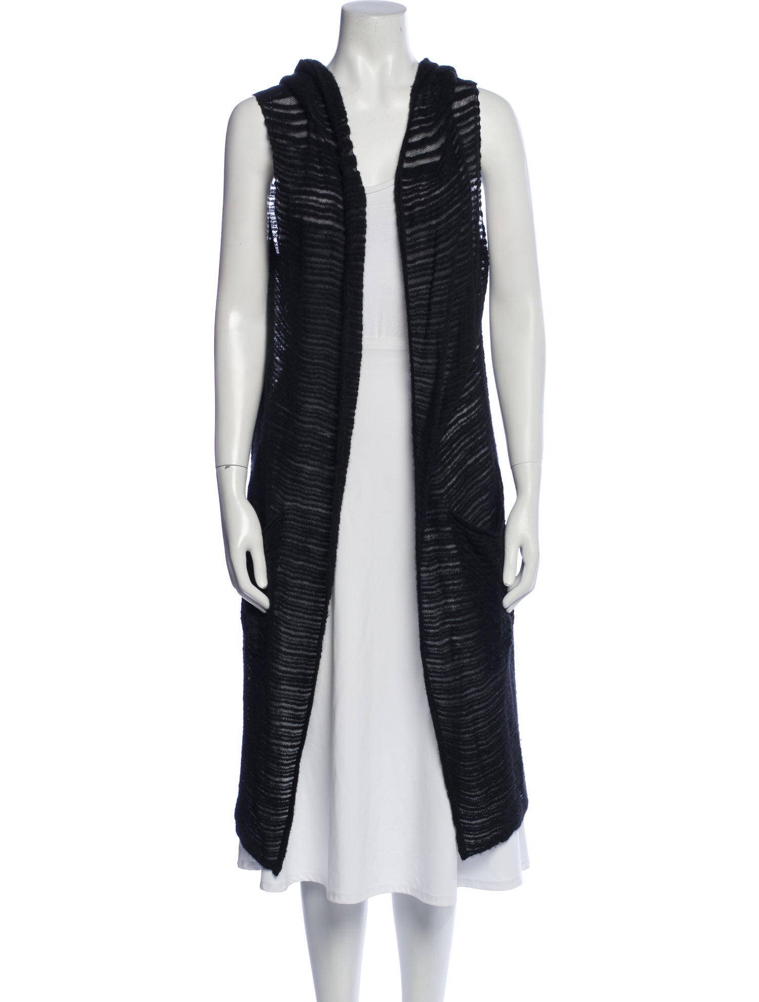 Line Open Front Sweater