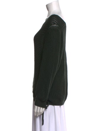 Line Scoop Neck Sweater