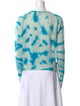 Line Cashmere Tie-Dye Print Sweater