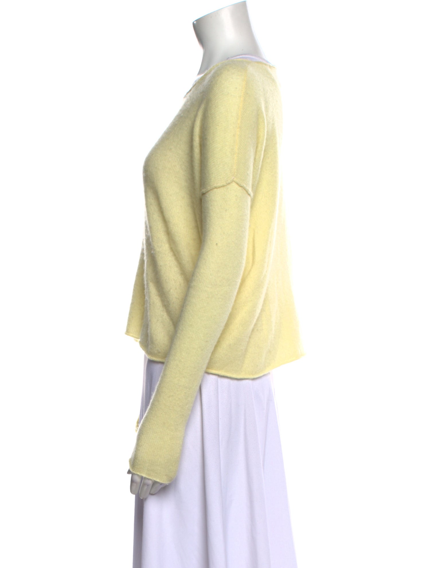 Line Cashmere Scoop Neck Sweater