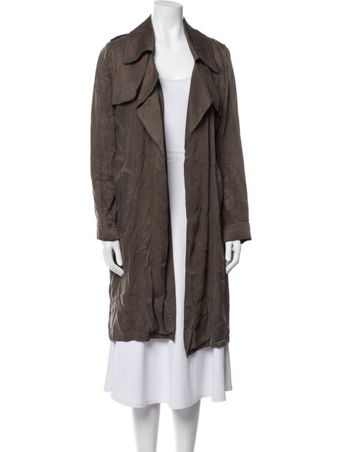 Line Trench Coat