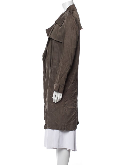 Line Trench Coat