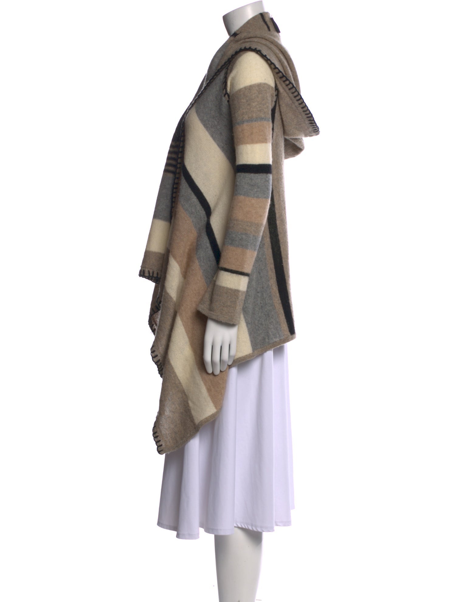 Line Cashmere Striped Sweater