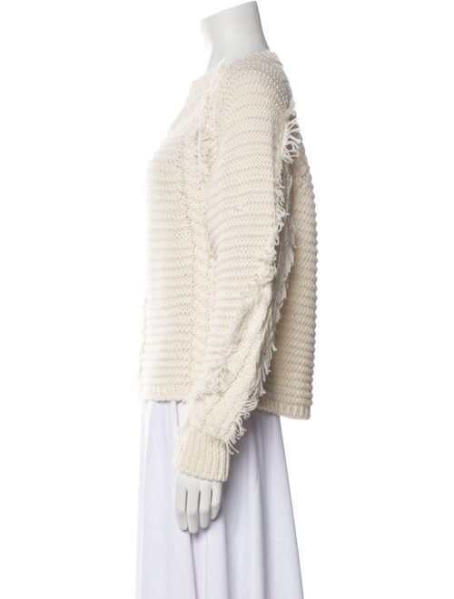 Line Alpaca V-Neck Sweater