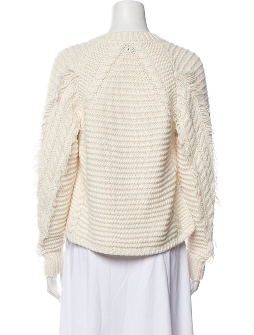 Line Alpaca V-Neck Sweater