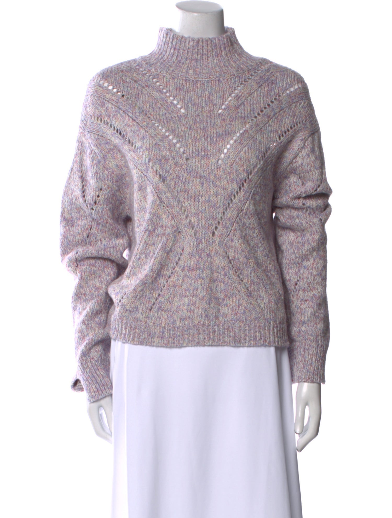 Line Turtleneck Sweater