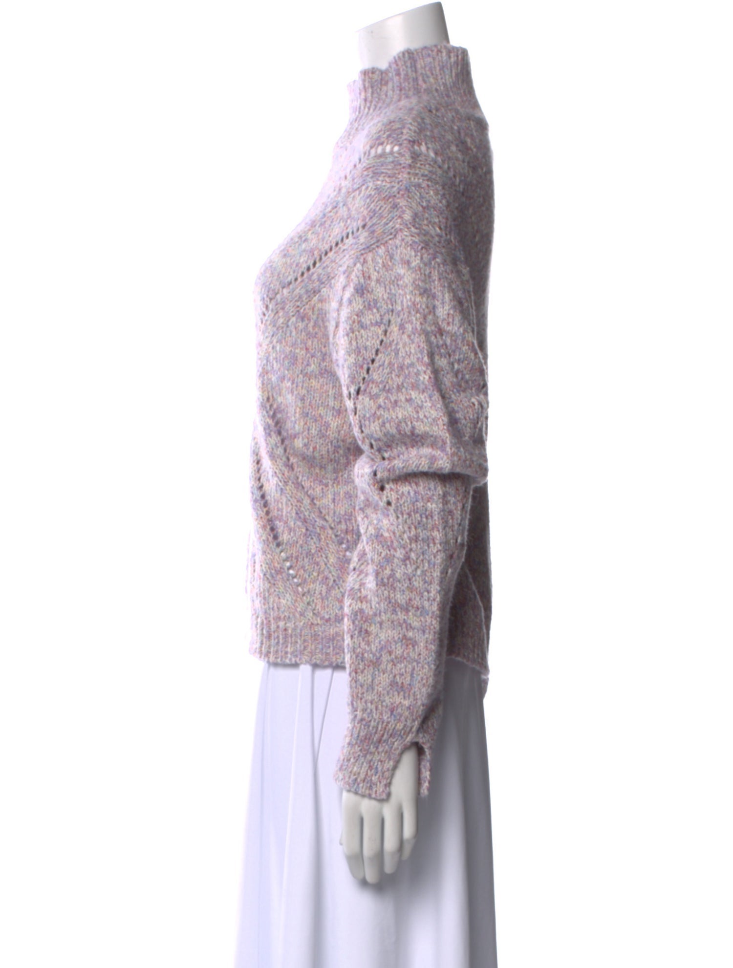 Line Turtleneck Sweater